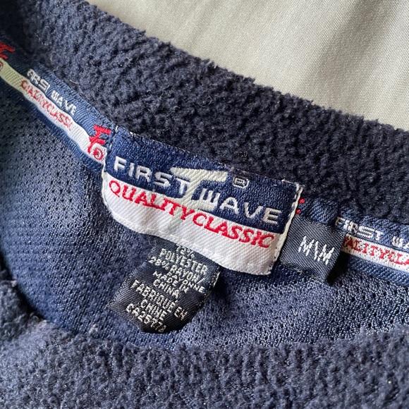 Navy blue men’s sweater - Picture 4 of 4